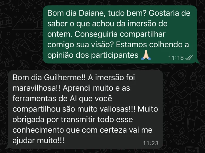Depoimento Daiane