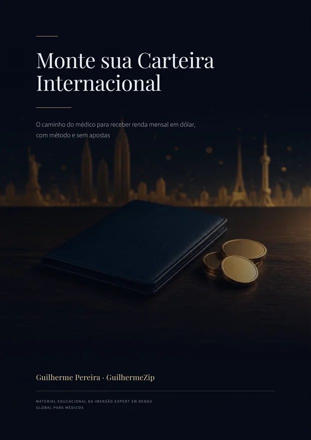 Capa do ebook Monte sua Carteira Internacional